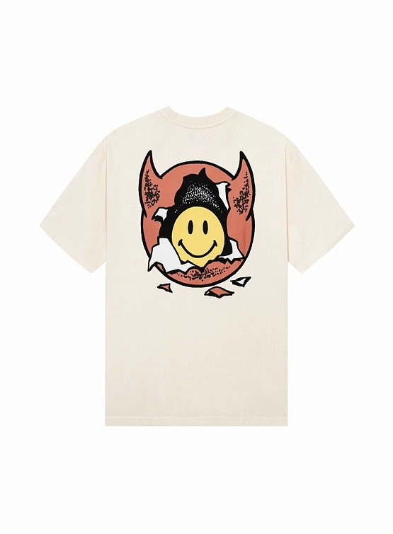 Футболка MARKET Smiley Inner Peace Ecru