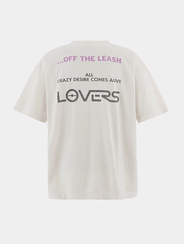 Футболка SAINT MXXXXXX x Sorayama Lovers Tee White