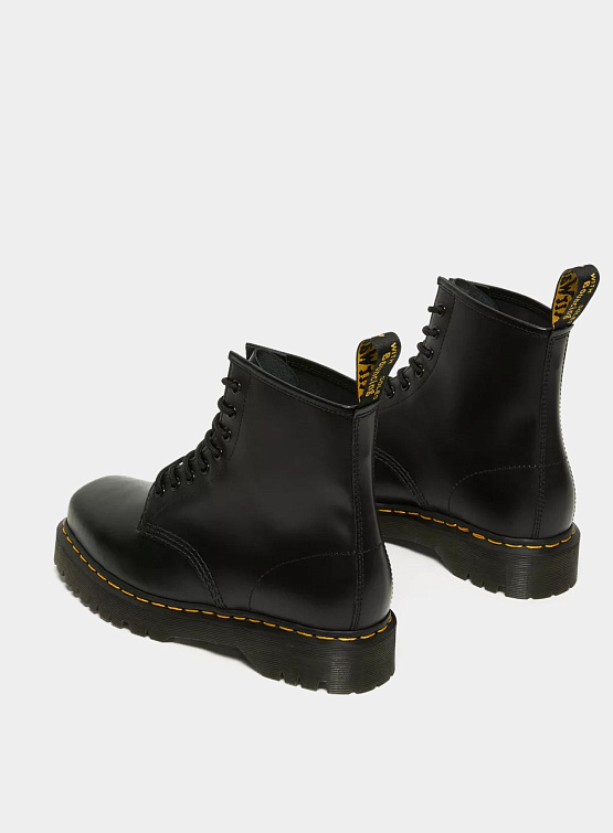 Женские ботинки Dr. Martens 1460 Bex Squared Toe Leather Lace Up Black