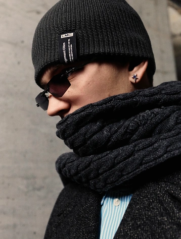 Шарф UNDERCOVER Wool Scarf Charcoal