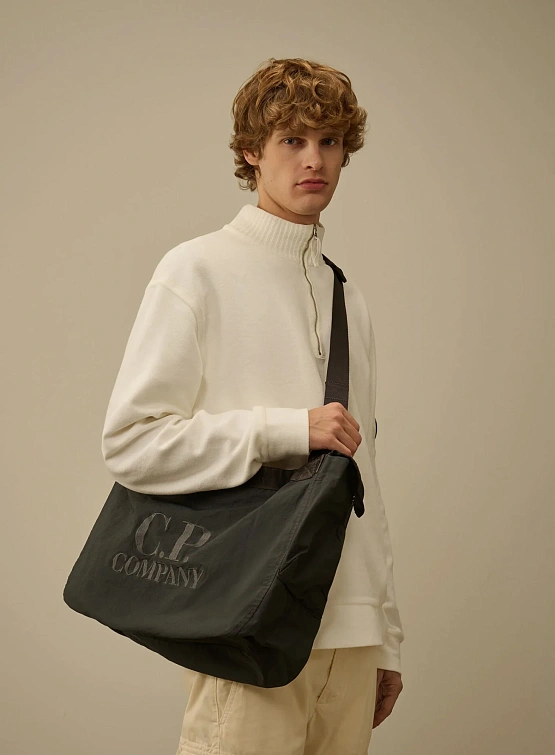 Сумка C.P. Company Plain Paper Touch Logo Dark Shadow