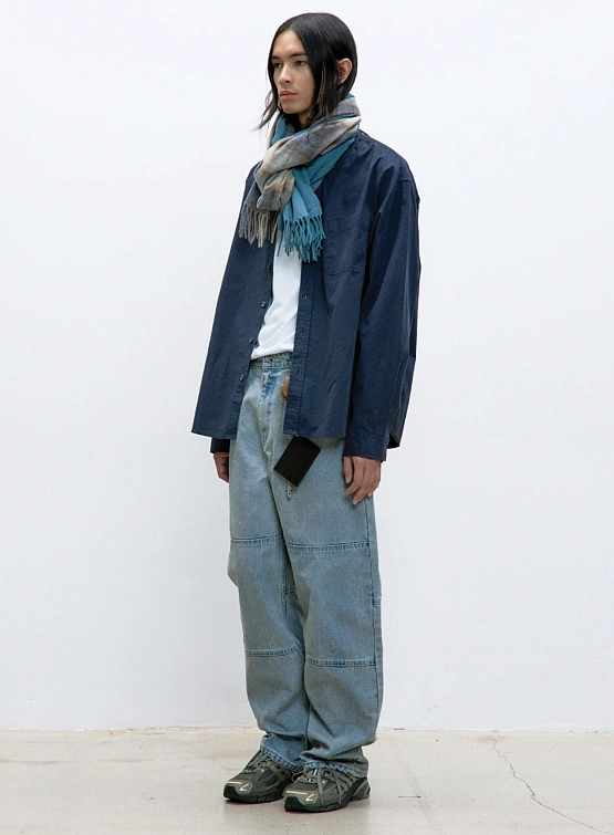 Джинсы COOR Oxford Washing Double Knee Washed Blue