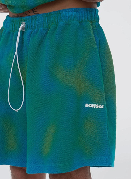 Шорты BONSAI Spray Dyed Basket Fit Short