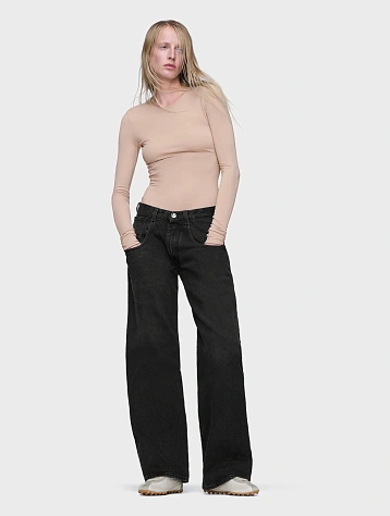 Женские джинсы Maison Margiela 5 Pocket Black