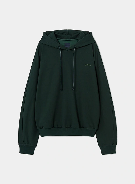 Худи JUUN.J Essential Jersey Hoodie Green