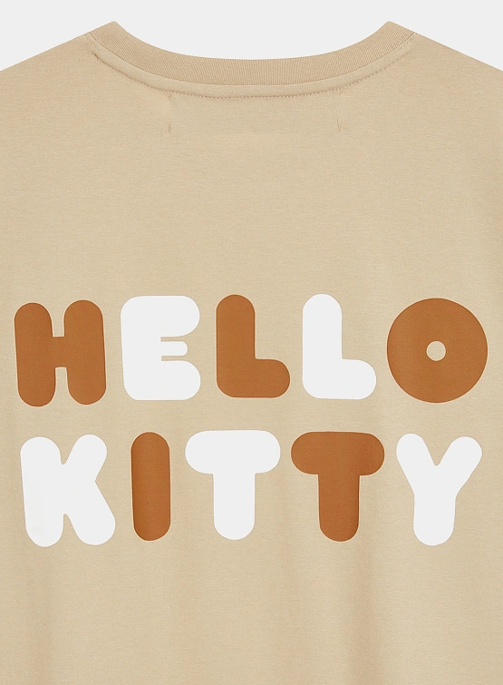 Футболка OPEN YY Kitty x YY T-Shirt Beige