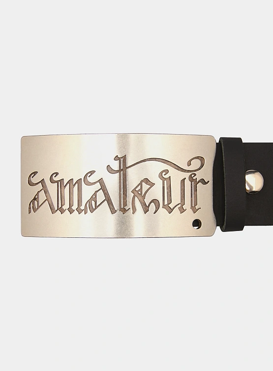 Ремень LUEDER Amateur Black/Silver