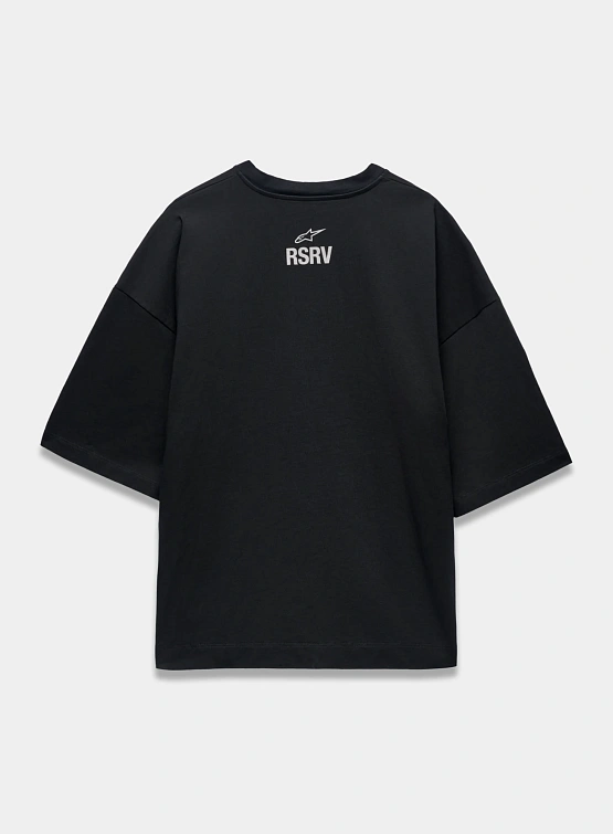 Футболка ALPINESTARS RSRV RSRV Wear&Tear Black Red