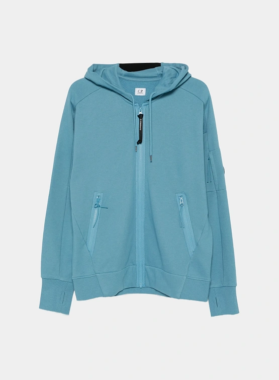 Зип-худи C.P. Company Diagonal Raised Fleece Aegean Blue