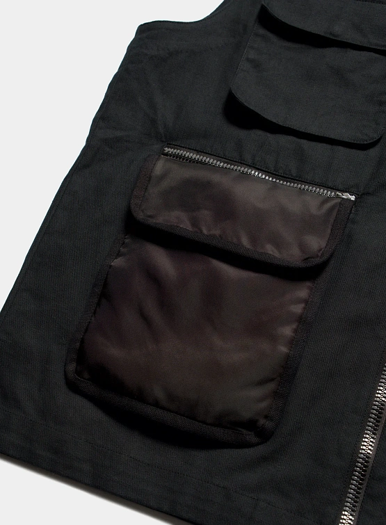 Жилет MAHARISHI 5201 Hemp Utility Vest Black