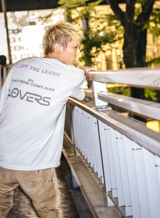 Футболка SAINT MXXXXXX x Sorayama Lovers Tee White