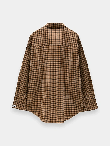Рубашка Ksubi Astra Tan Plaid Multi