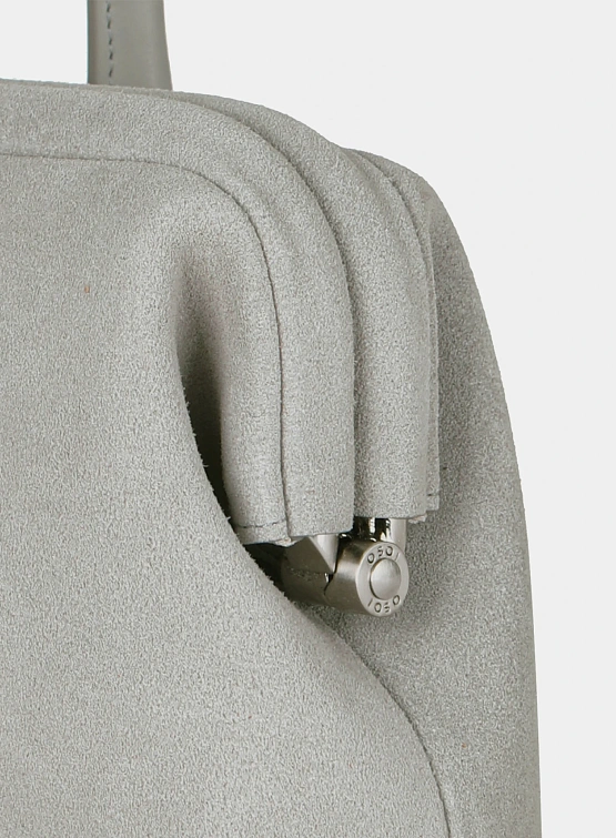Сумка OSOI Boat Wide Suede Gray