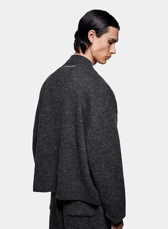 Свитшот MKI MIYUKI ZOKU Mohair Blend Knit Charcoal