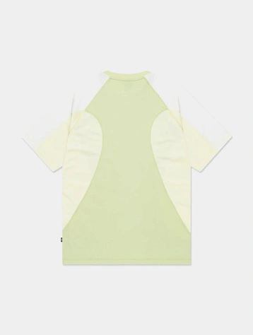 Футболка LMC Curved Line Tee Lime