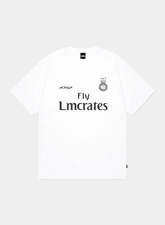 Футболка LMC Real Parody Soccer Tee White