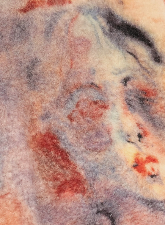 Свитер KidSuper Watercolor Face Mohair Multi