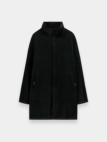 Пальто ISAAC SELLAM Mantel Highcoat Laine Unique Anthrazit