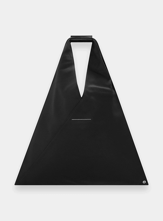 Сумка MM6 Maison Margiela Japanese Medium Tote Bag Leather Black