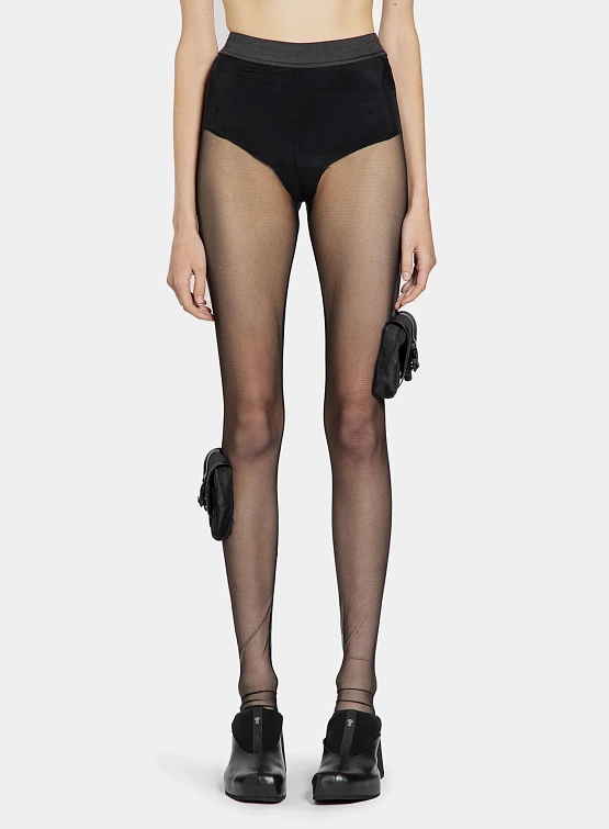 Женские колготки Coperni Cargo Tights Grey