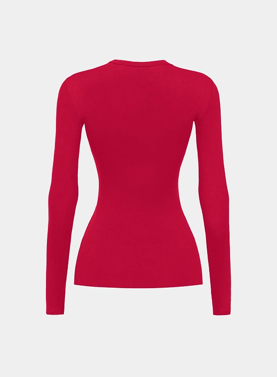 Лонгслив XSAI Small 02 Carmine