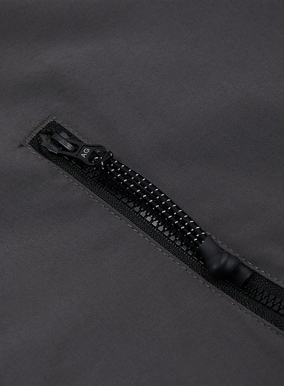 Двусторонняя флисовая куртка ANGLAN Reversible Hiker Charcoal/Grey