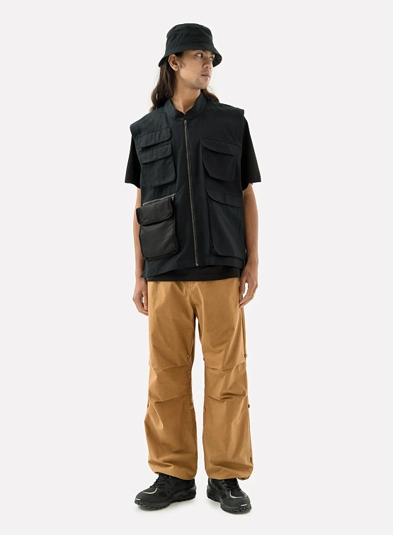 Жилет MAHARISHI 5201 Hemp Utility Vest Black