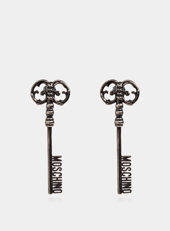Серьги MOSCHINO Key Earrings