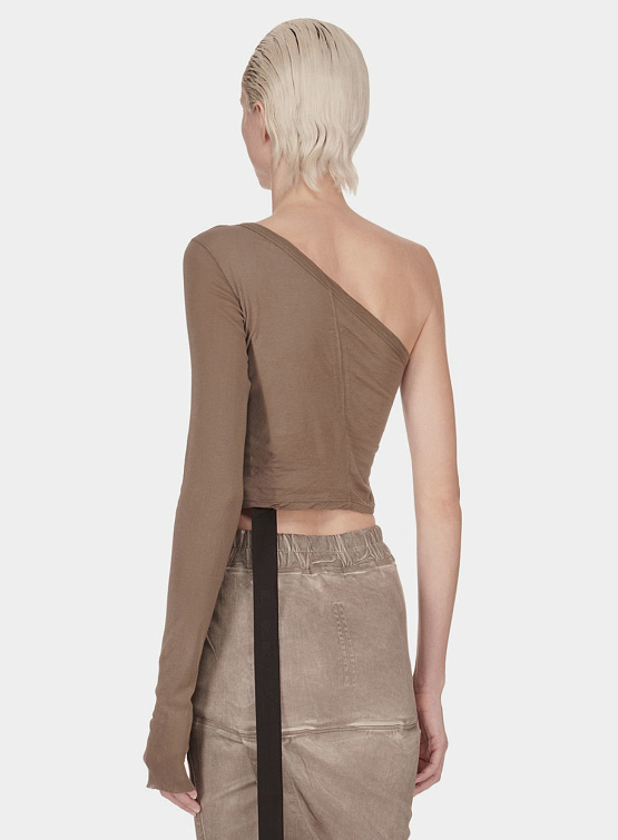 Женский топ RICK OWENS Drkshdw Ziggy Top Dust