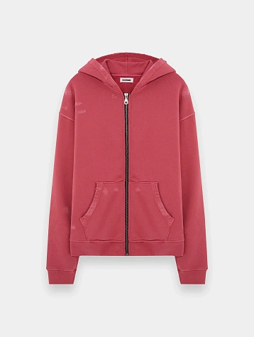 Зип-худи ALCHEMIST Philip Zip-up Hoodie Aged Red