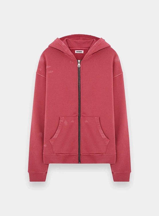 Зип-худи ALCHEMIST Philip Zip-up Hoodie Aged Red