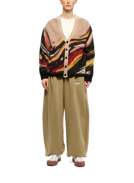 Кардиган MARKET Paint Dept Cardigan Khaki