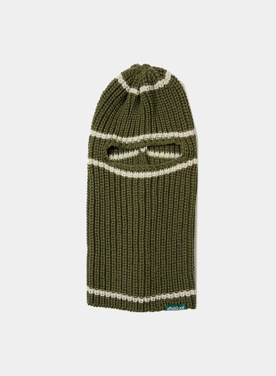 Балаклава Afield Out Stripe Balaclava Green