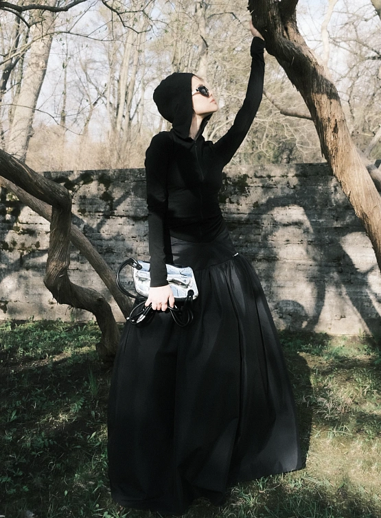 Женская юбка YUME YUME Puffy Skirt Waterproof Black