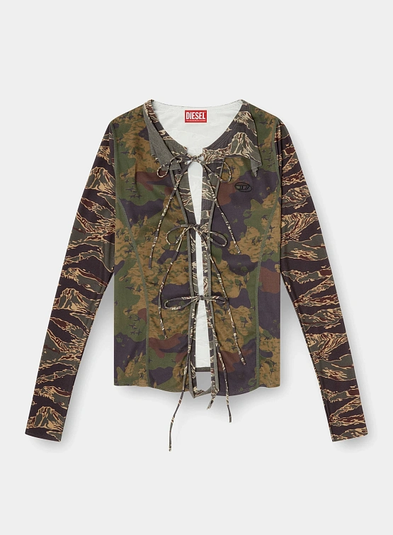 Женский кардиган Diesel S T-Afry Green