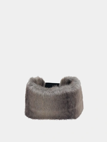 Повязка на голову OPEN YY Furry Hairband Grey