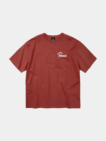 Футболка FrizmWORKS Thunder Sauna Logo Brick Red