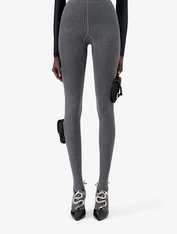 Женские колготки Coperni Knit Tights Grey