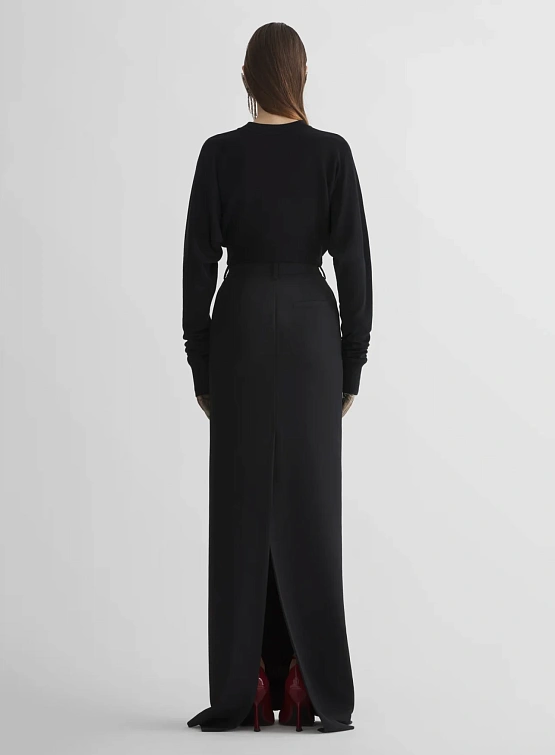Женская юбка MUGLER Long Tailored Black