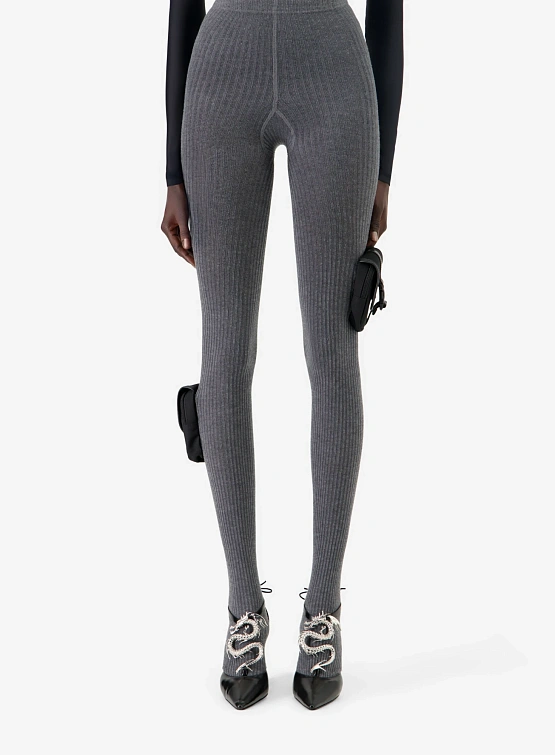 Женские колготки Coperni Knit Tights Grey
