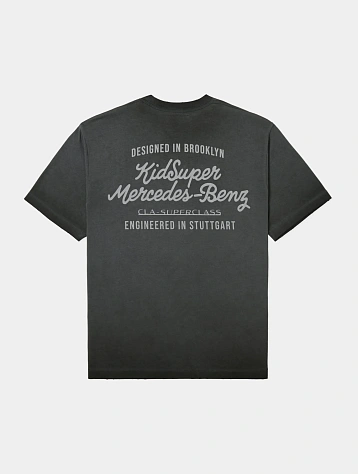 Футболка KidSuper x Mercedes-Benz Tee Washed Black
