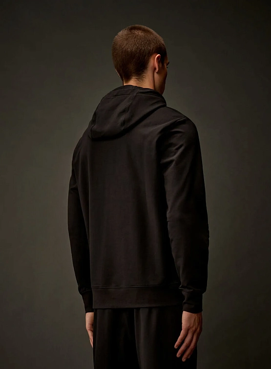 Худи C.P. Company Metropolis Series Stretch Black