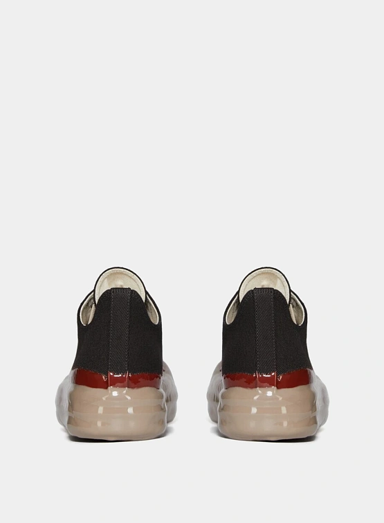 Кеды RICK OWENS DRKSHDW Concordians Low Dirty Pearl/Red/Light Beige