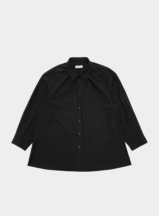 Рубашка AMOMENTO Organic Cotton Shirring Black