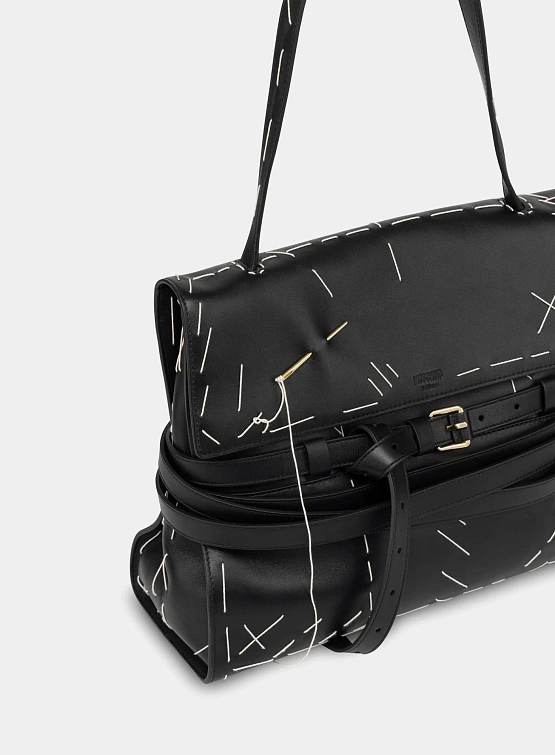 Сумка MOSCHINO Tie Me Medium Black