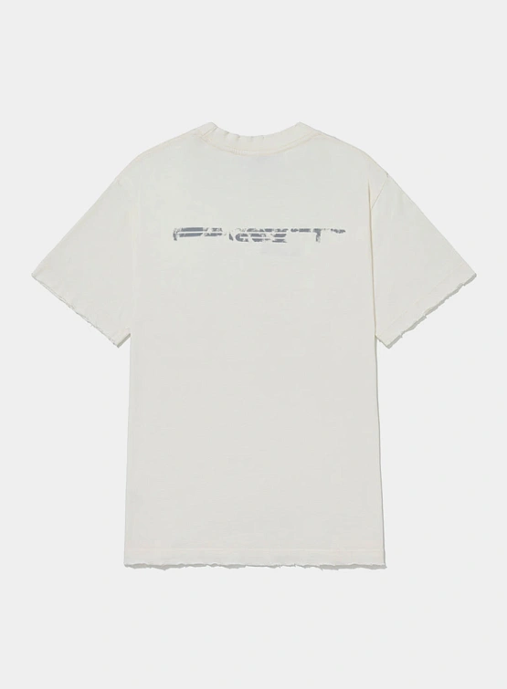 Футболка PIET x OAKLEY Caution Ripped Bone White