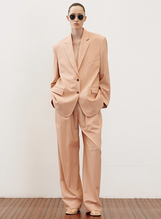Женский пиджак Recto Signature Single Breasted Suit Peach