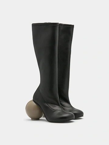 Женские сапоги YUME YUME Ball Boot Black/ Beige