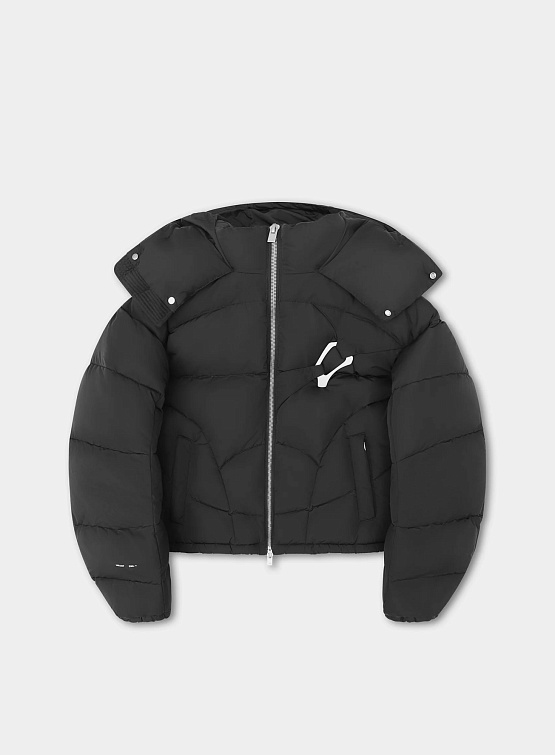 Пуховик HELIOT EMIL Abstract Down Puffer Black