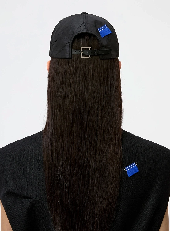 Кепка ADERERROR Tetraight Cap Product. 126 Black